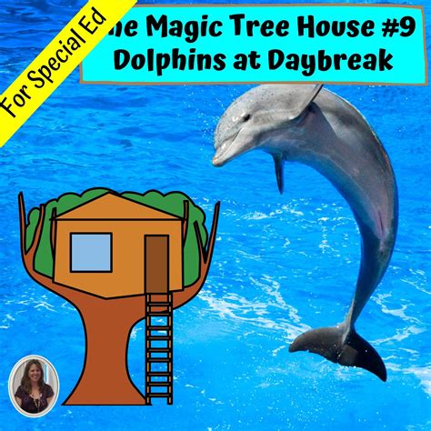 Magic trse house dolphins at daybreakk